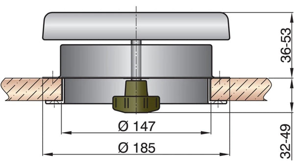 Stainless Steel Mushroom Ventilators